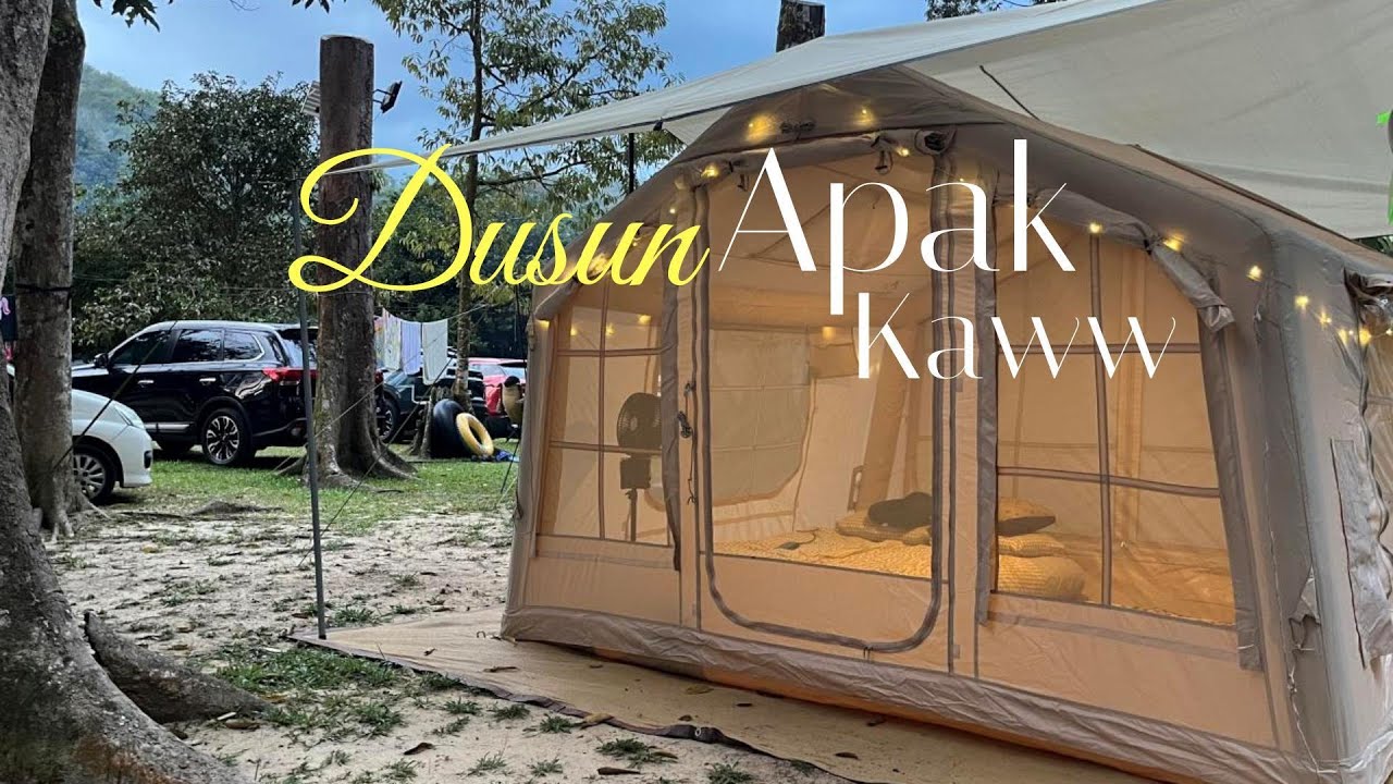 Sejuk Malam Dusun ❄️l Training Solo Camping l DUSUN APAK KAWWW l CAMPING MALAYSIA