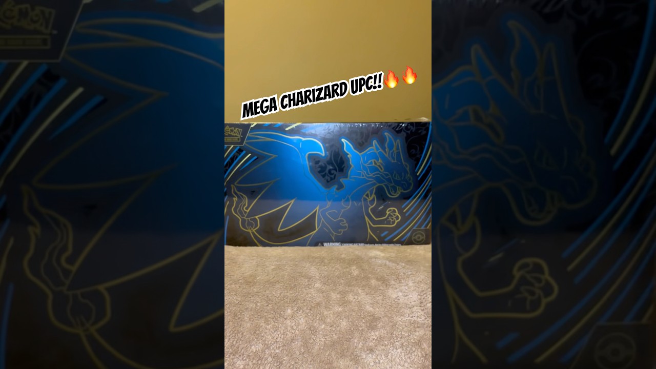 Unboxing A Mega Charizard UPC Incoming!!!🔥🐉 
