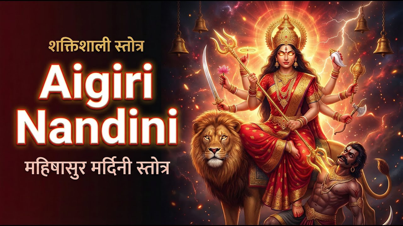 Aigiri Nandini | महिषासुर मर्दिनी स्तोत्र | Powerful Durga Stotram | Powerful Mantra 2026