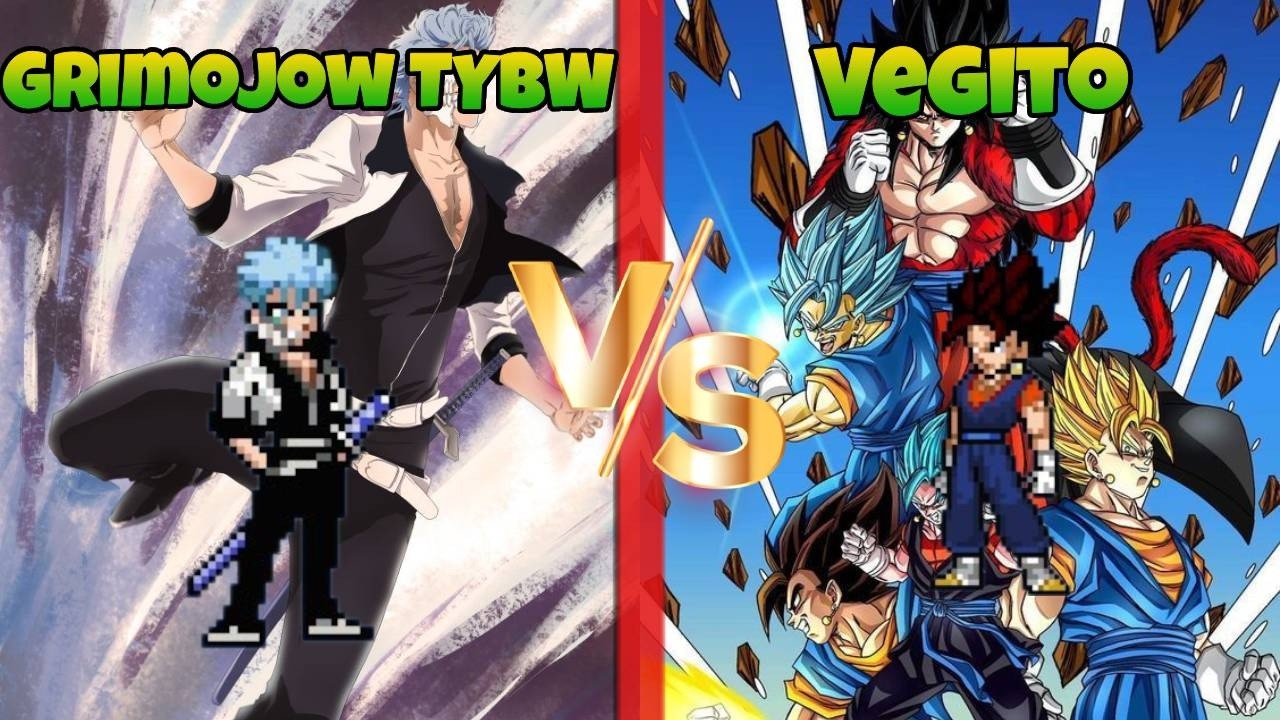 Jump Force MUGEN Grimojow TYBW vs Vegito