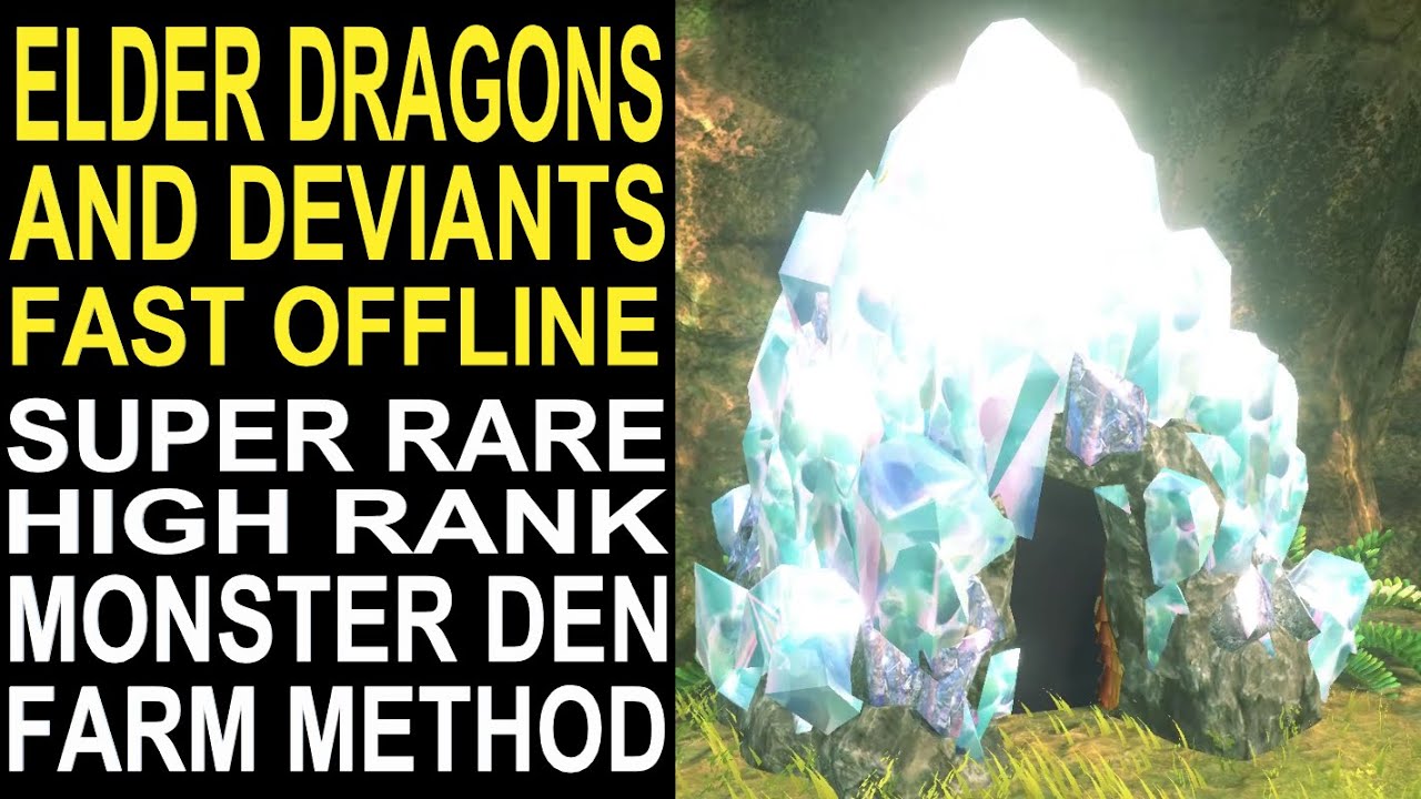 Find Elder Dragons And Deviants Under 10m Each In Monster Hunter Stories 2. Super Rare High Rank Den