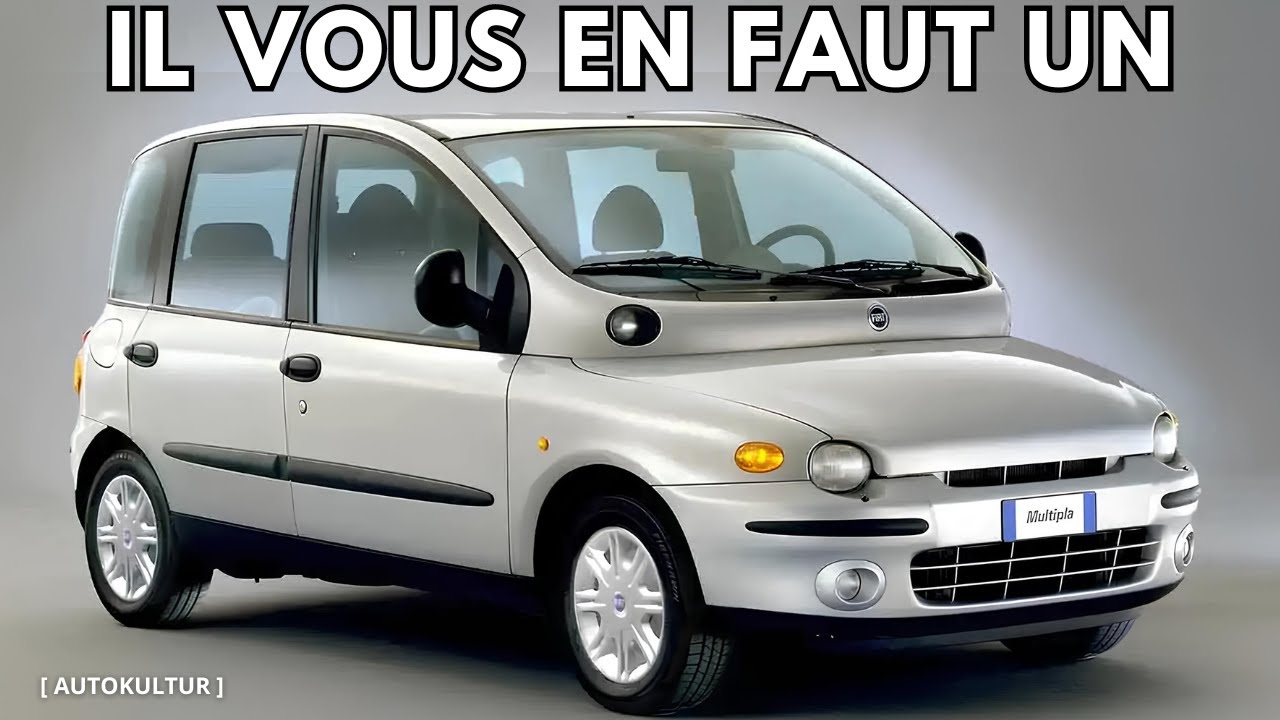 FIAT MULTIPLA : Et si c'était la Meilleure Voiture du Monde ? [AUTOKULTUR]