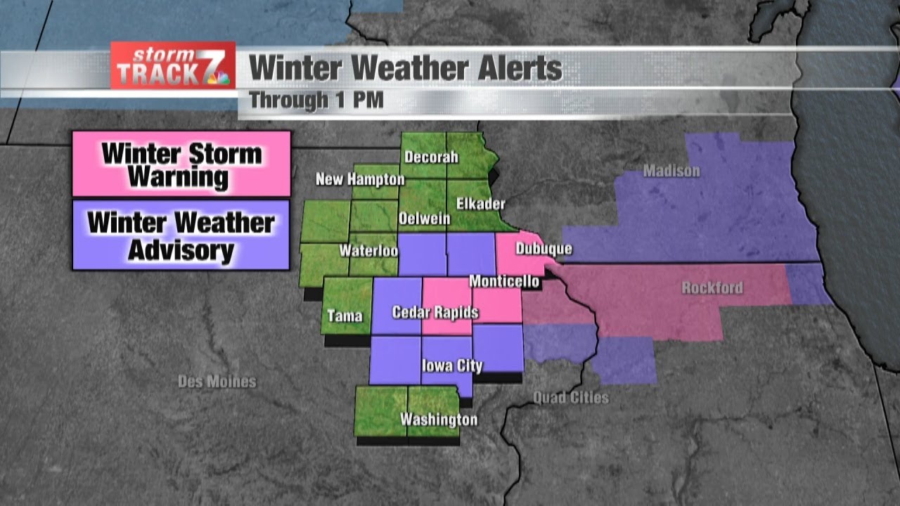 Winter Weather Alerts to expire this afternoon