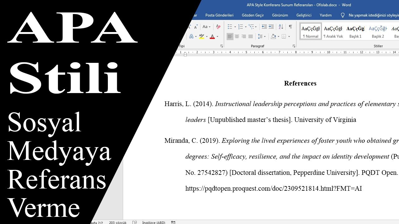 Sosyal Medyaya Atıf Nasıl Yapılır? | APA Tarzında Doğru Şekilde Atıf Verme Rehberi