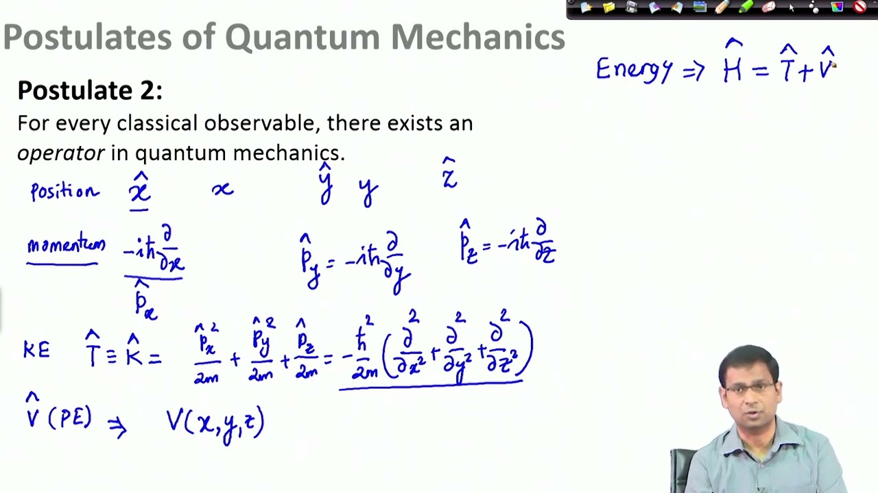 Postulates of Quantum Mechanics Part   ll