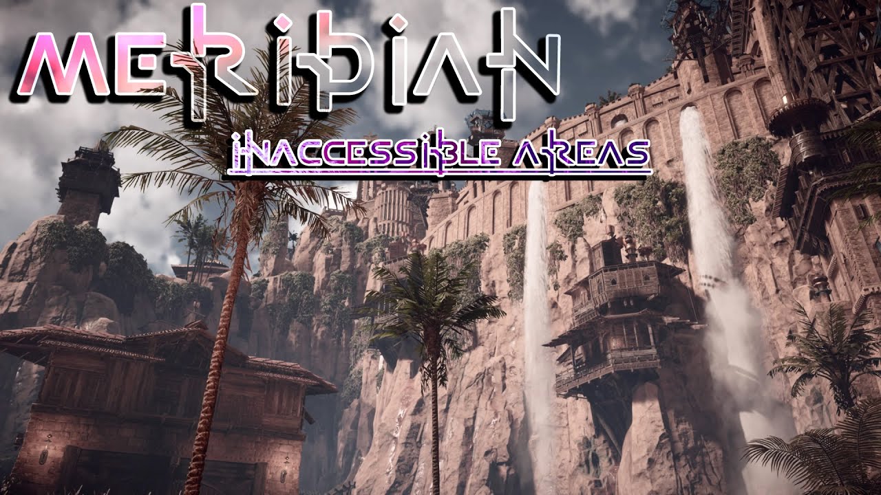 HORIZON ZERO DAWN - EXPLORING MERIDIAN INACCESSIBLE AREAS BEHIND THE INVISIBLE WALL & LEAP OF FAITH!