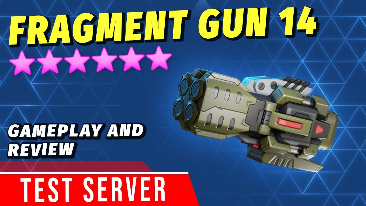 New Weapon review: Fragment Gun 14  | Mech Arena