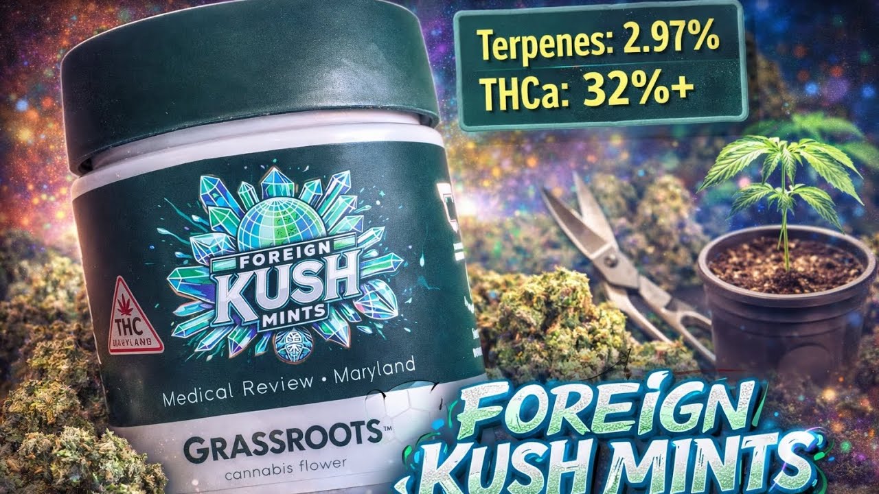 Foreign Kush Mints Review 👀 Heavy Terps, Clean Burn & Grow Talk