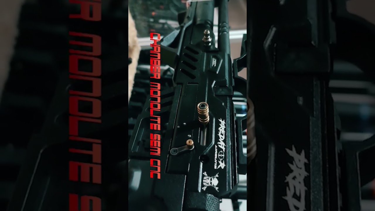 PCP Predator Monolite cnc #shorts #predator #predatorod38 #chambercnc #senapananginpredator #hunting