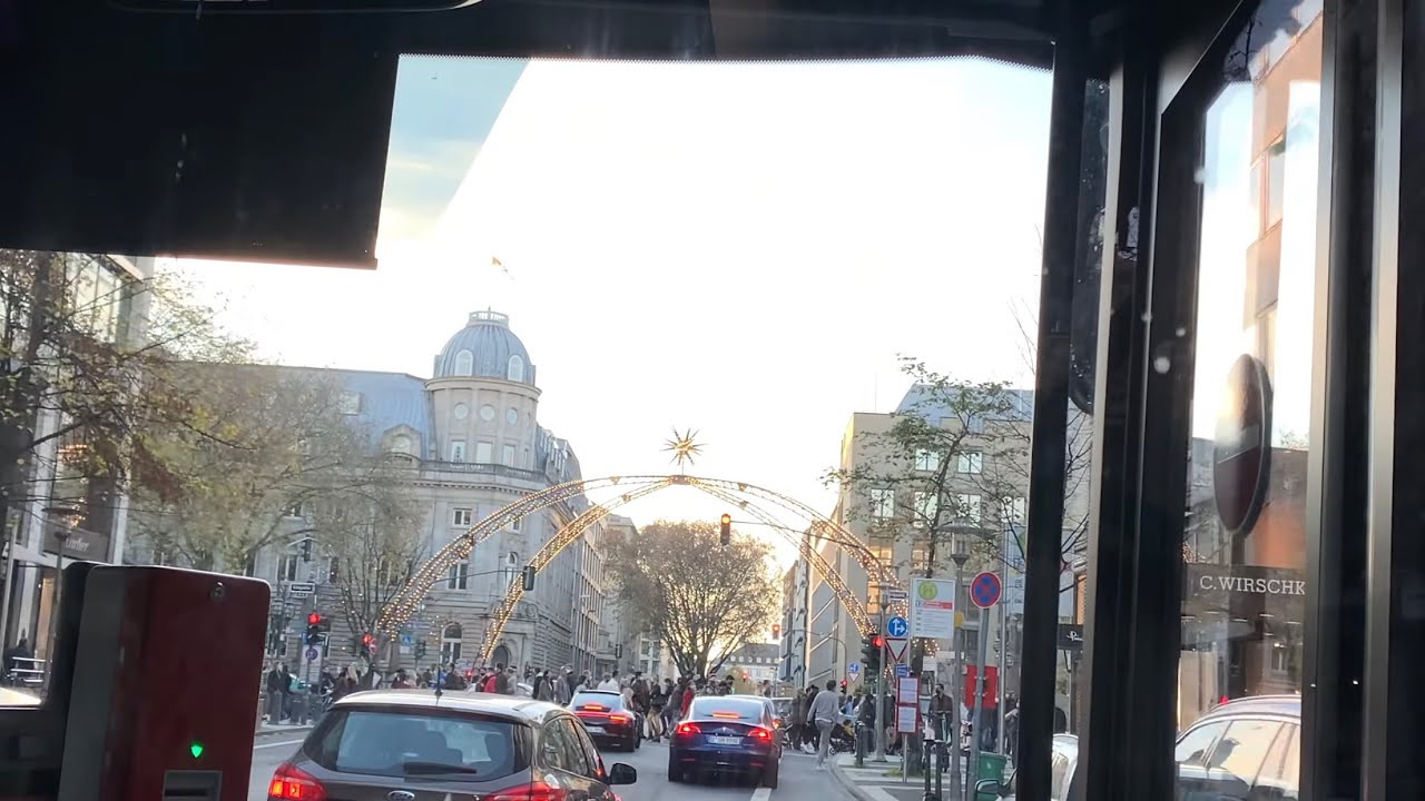 Rheinbahn Linie SB50 Haan, Nachbarsberg - Düsseldorf, Rheinterrasse 2020