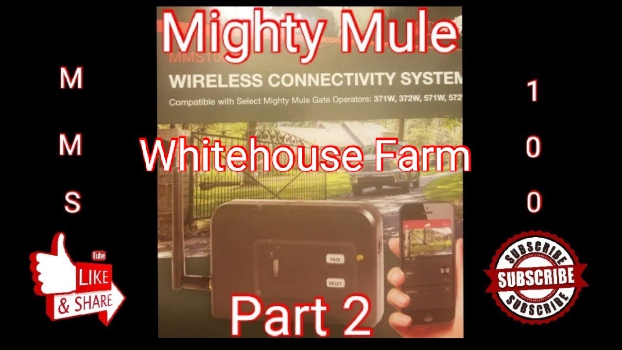 Mighty Mule (новейший) MMS 100, часть 2