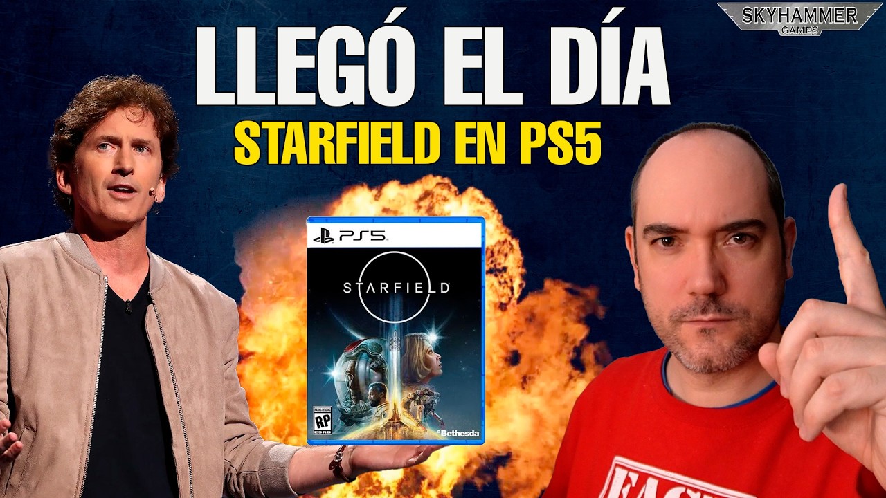 💥¡GIRO DRAMÁTICO! STARFIELD ANUNCIADO PARA PS5