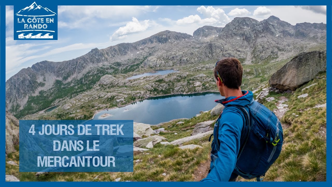 Trek de 4 jours dans le Mercantour  - Vallée des Merveilles - 4K