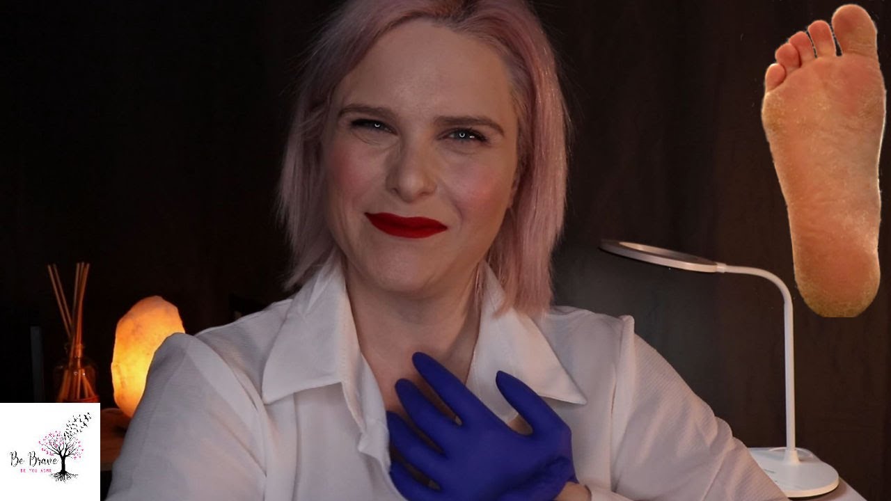 Relaxing ASMR Doctor Check Up: Foot Exam - Athletes Foot