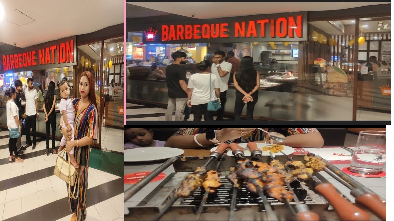 Barbeque Nation CC2 Mall Newtown ll Best Buffet in Kolkata ll Food Review in Details #bbqnation#food