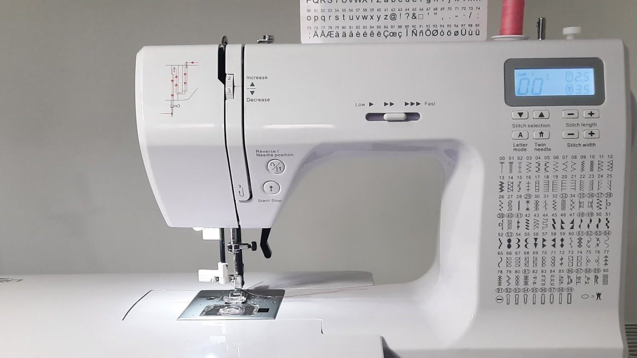 Automatic sewing machine for beginners, Uten 2685/brother f101 Malayalam Stitching