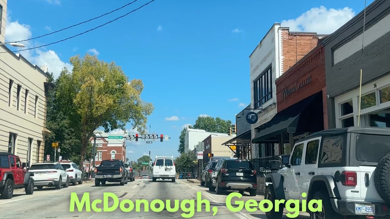 McDonough, Georgia - Driving Tour