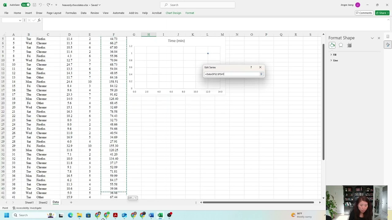 How to Use Excel to Create Scatter Plot to find relationship between 2 quantitative data