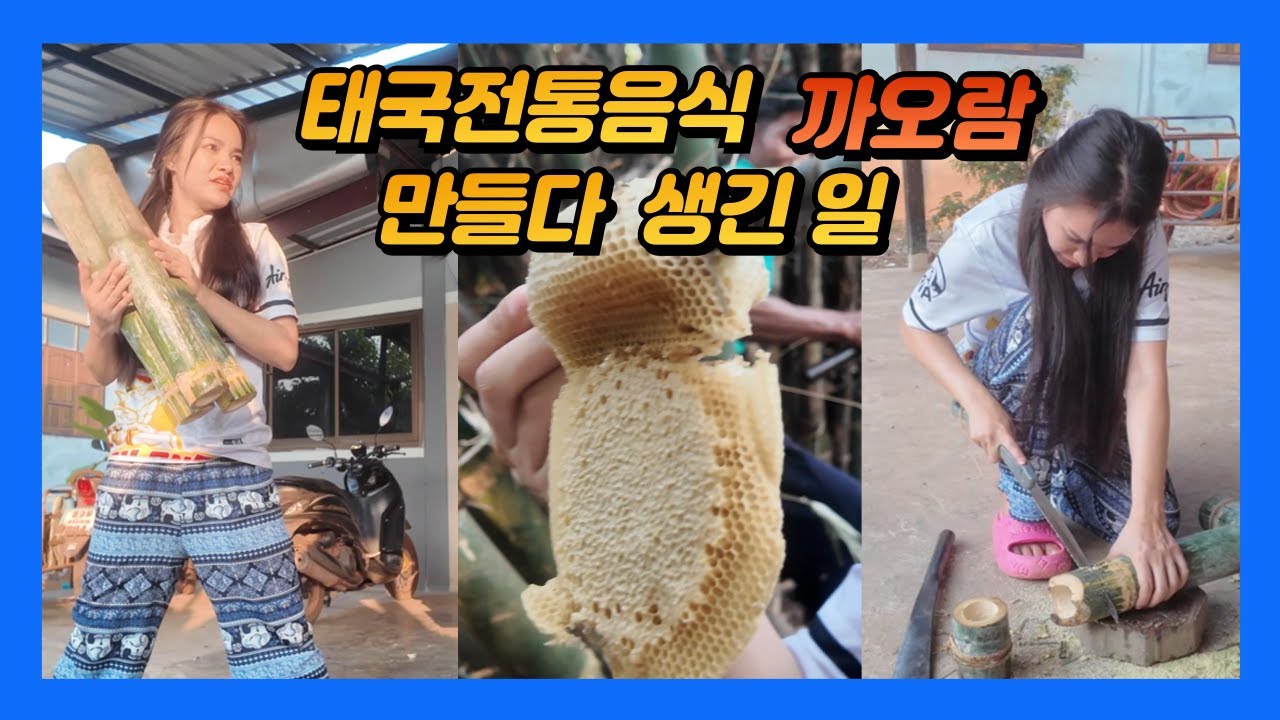 까오람을 만들기 위해 대나무를 캐다가 목청을 발견! [한태커플/국제연애/국제커플/국제결혼]