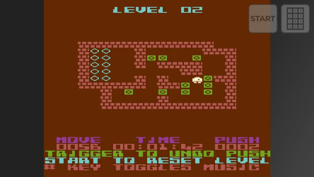 Sokoban 2021 - ATARI 5200