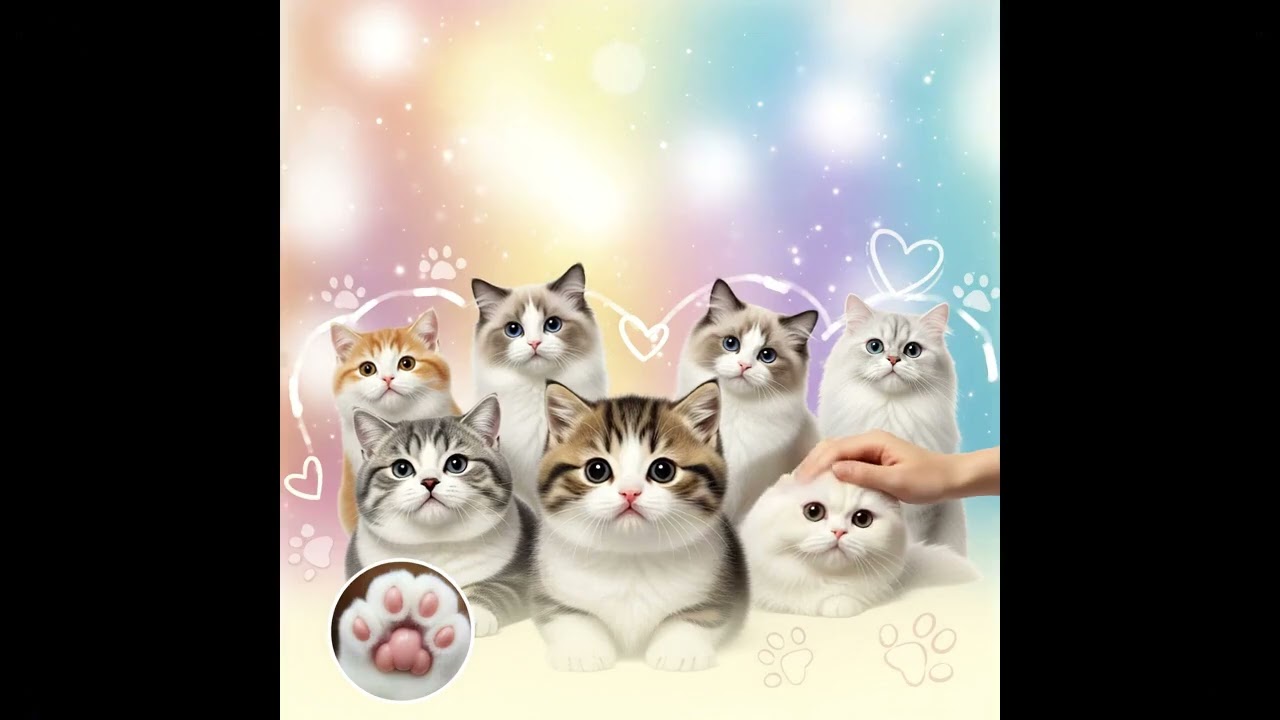 귀여운 고양이 힐링 영상