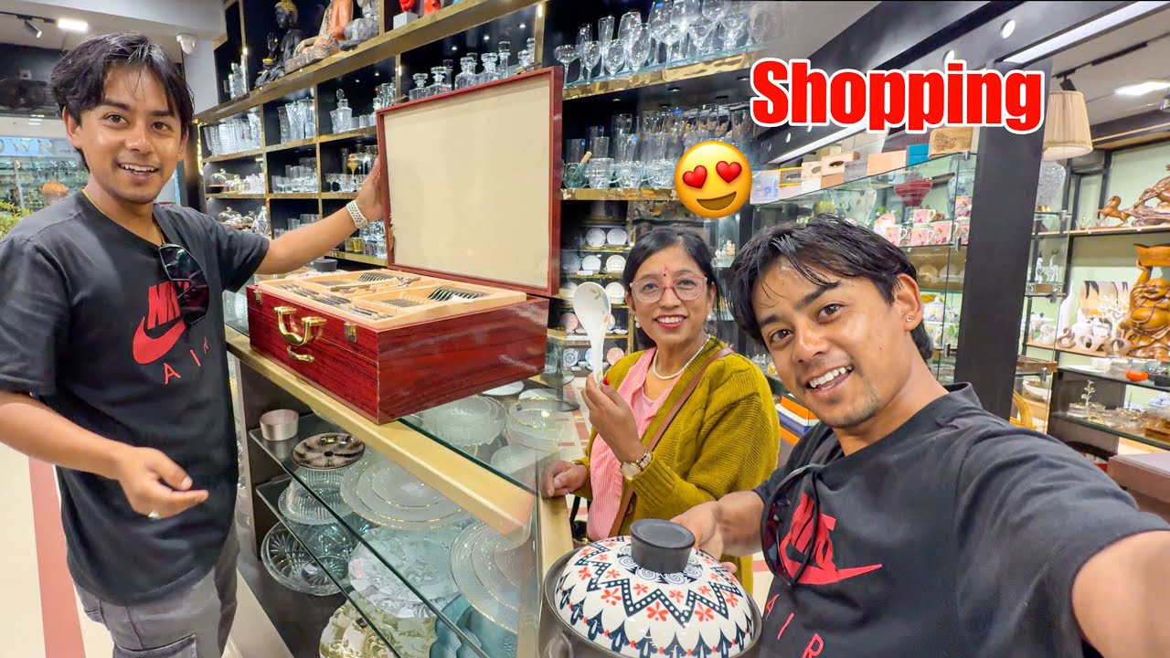 Shopping With Mom 😍For New Kitchen