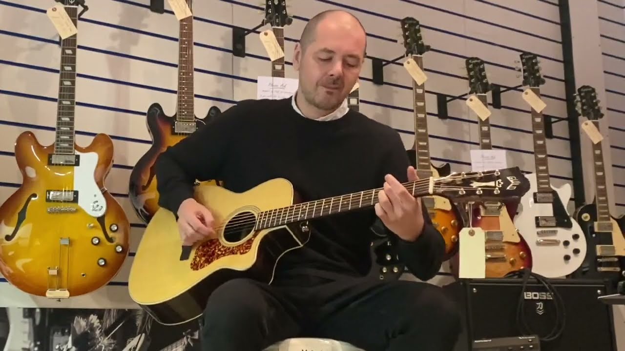 Б/у Guild OM-150CE — Rimmers Music