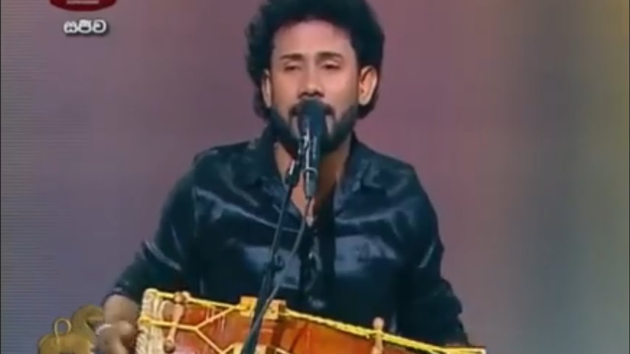 SANDARANI THANIWEE || Dolki Cover by anil kumara @ Rupavahini