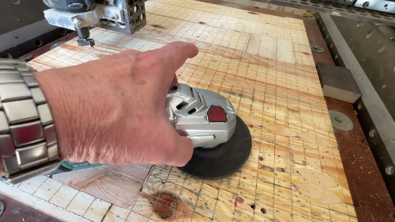 Converting a CNC machine to Surface Grinder