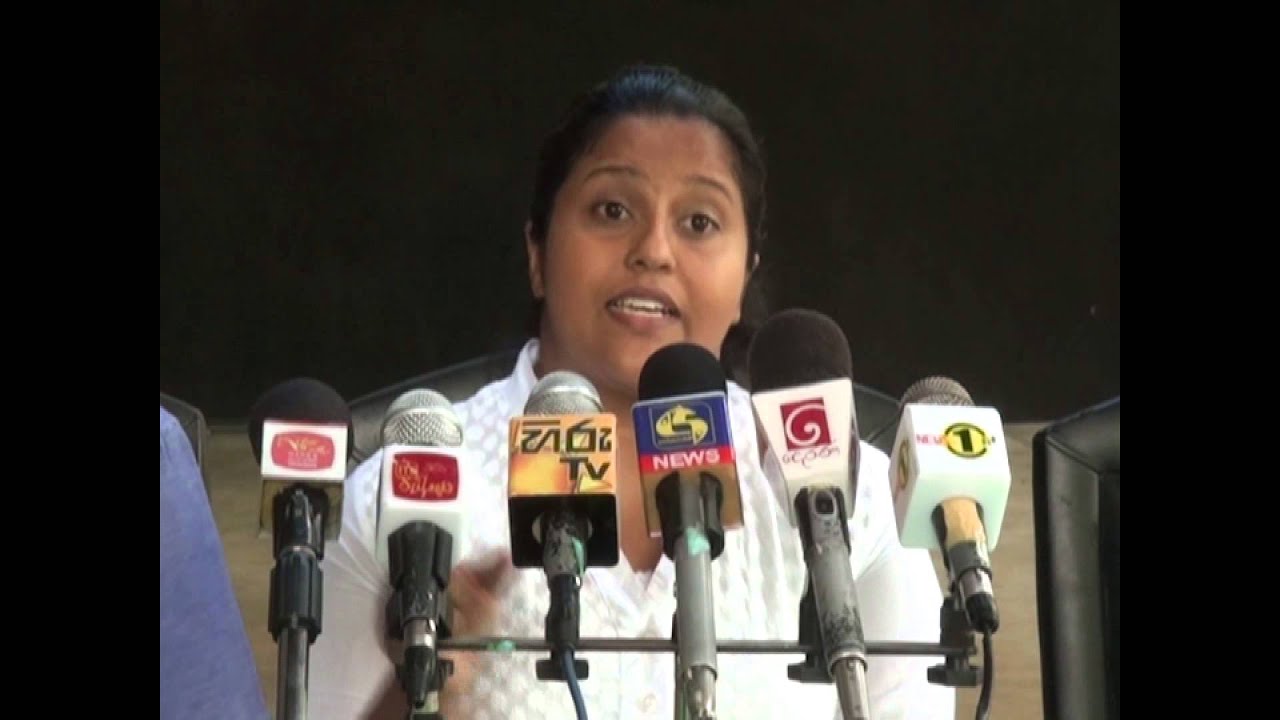 Media conference on Wasantha Zoysa's murder 5