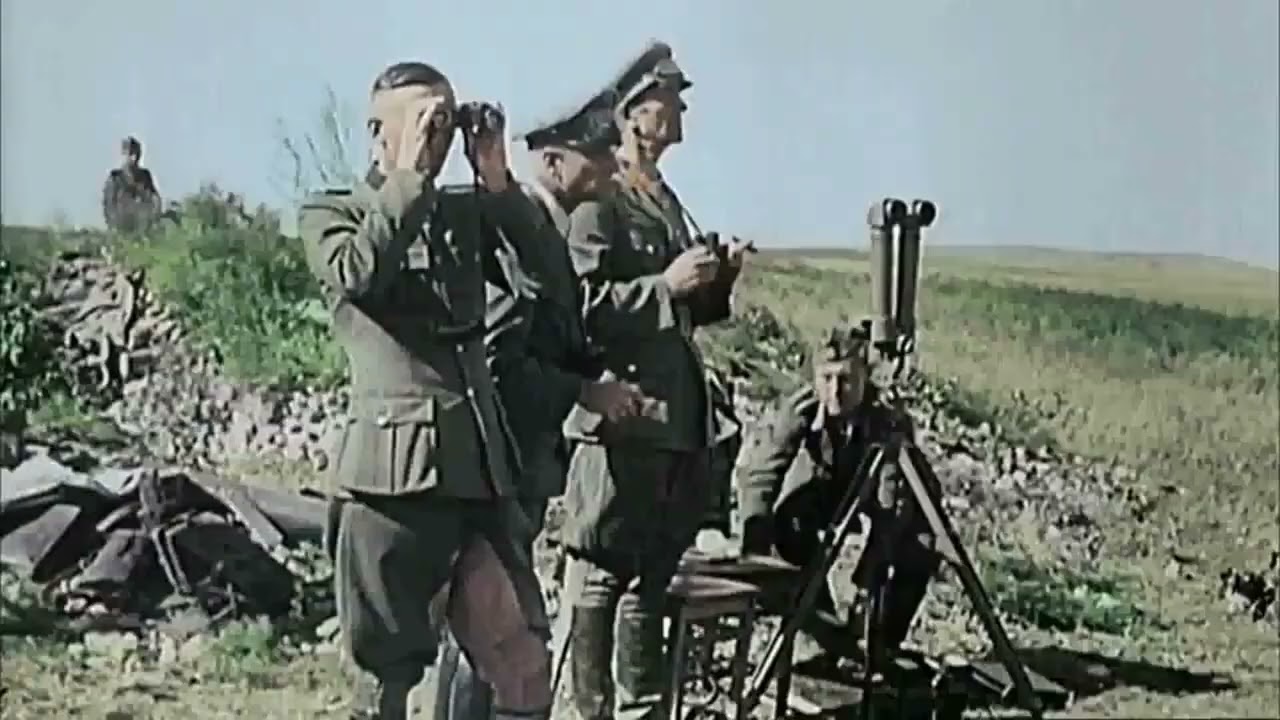 World War 2 / 1942 Eastern Campaign / Restored and colorized footage