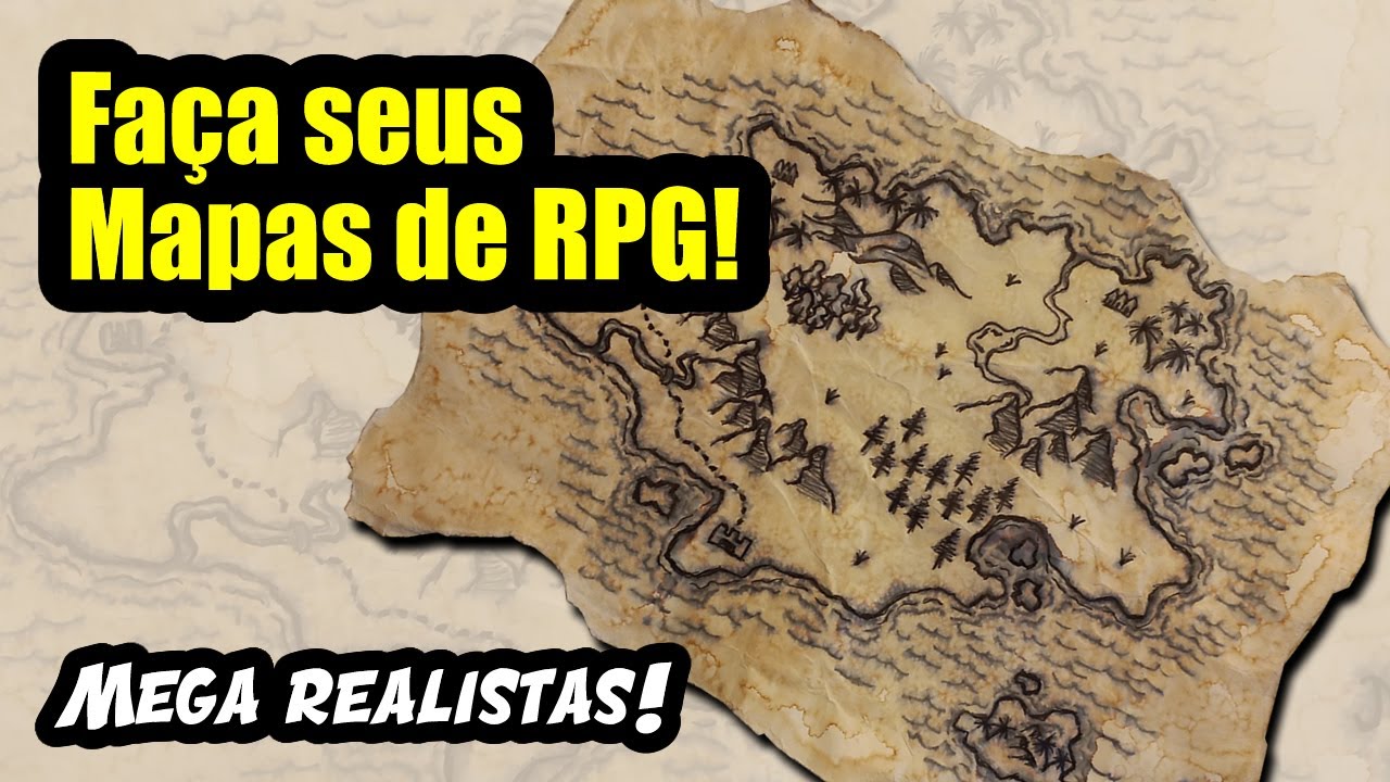 Como fazer mapas realistas de RPG!
