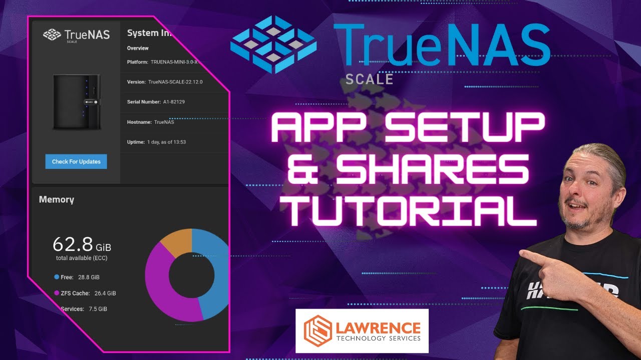 Как настроить приложения TrueNAS Scale с общими ресурсами для томов Host Path