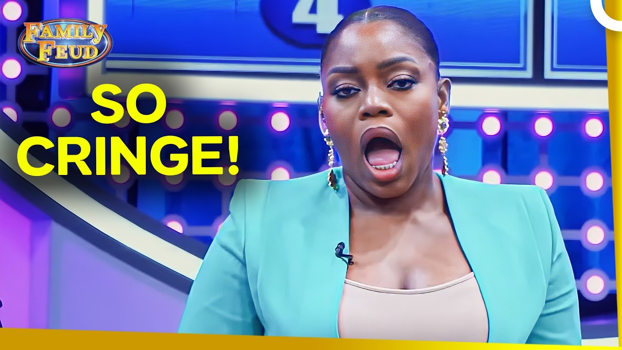 These AWKWARD Questions Made Bisola Want To Quit! | Family Feud Nigeria