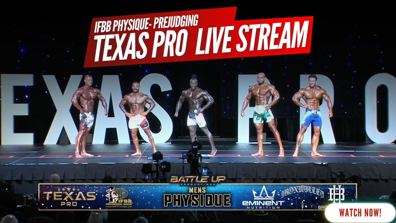 2025 Texas Pro IFBB Physique Prejudging Livestream