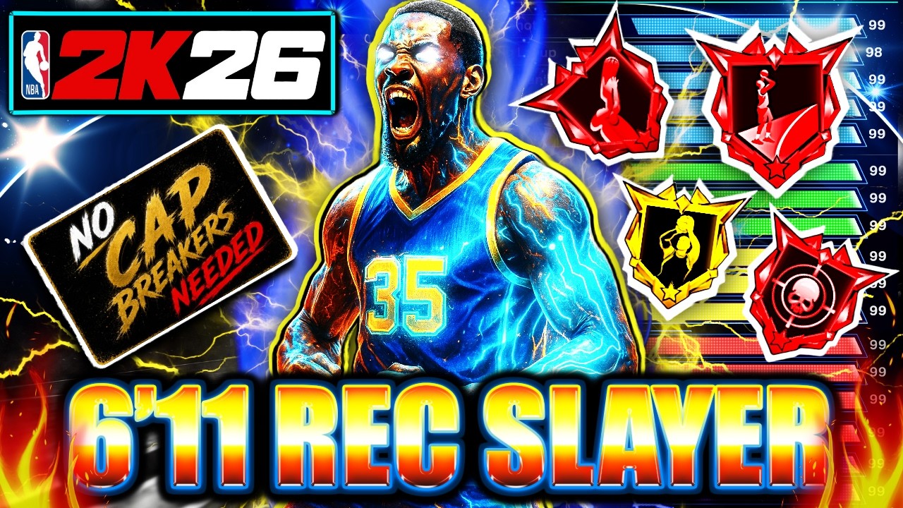 ЛУЧШАЯ сборка мощного форварда в NBA 2K26 👑 ТУШАЕТ СВЕТ, СНАЙПЕР-ПОЛУБОГ!
