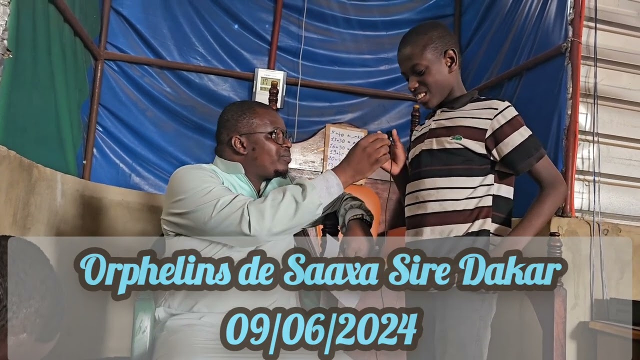 Harouna Gakou orphelins de Saaxa Sire Dakar