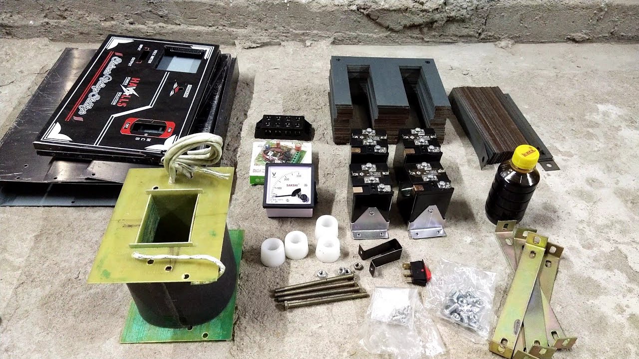 5kva automatic stabilizer all parts details in hindi