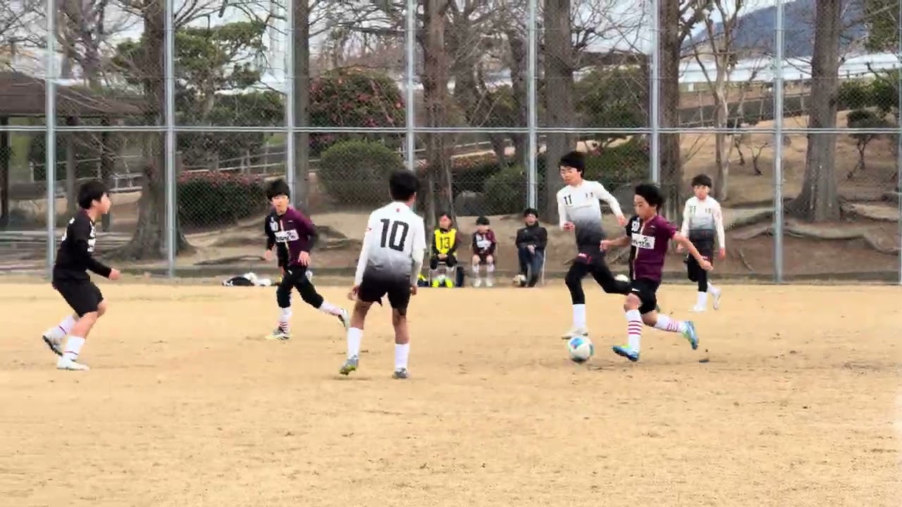 フルジェンテ桜井　2026年2月28日(土)  新庄卒団大会(新庄新町G) vs UNEBI 後半