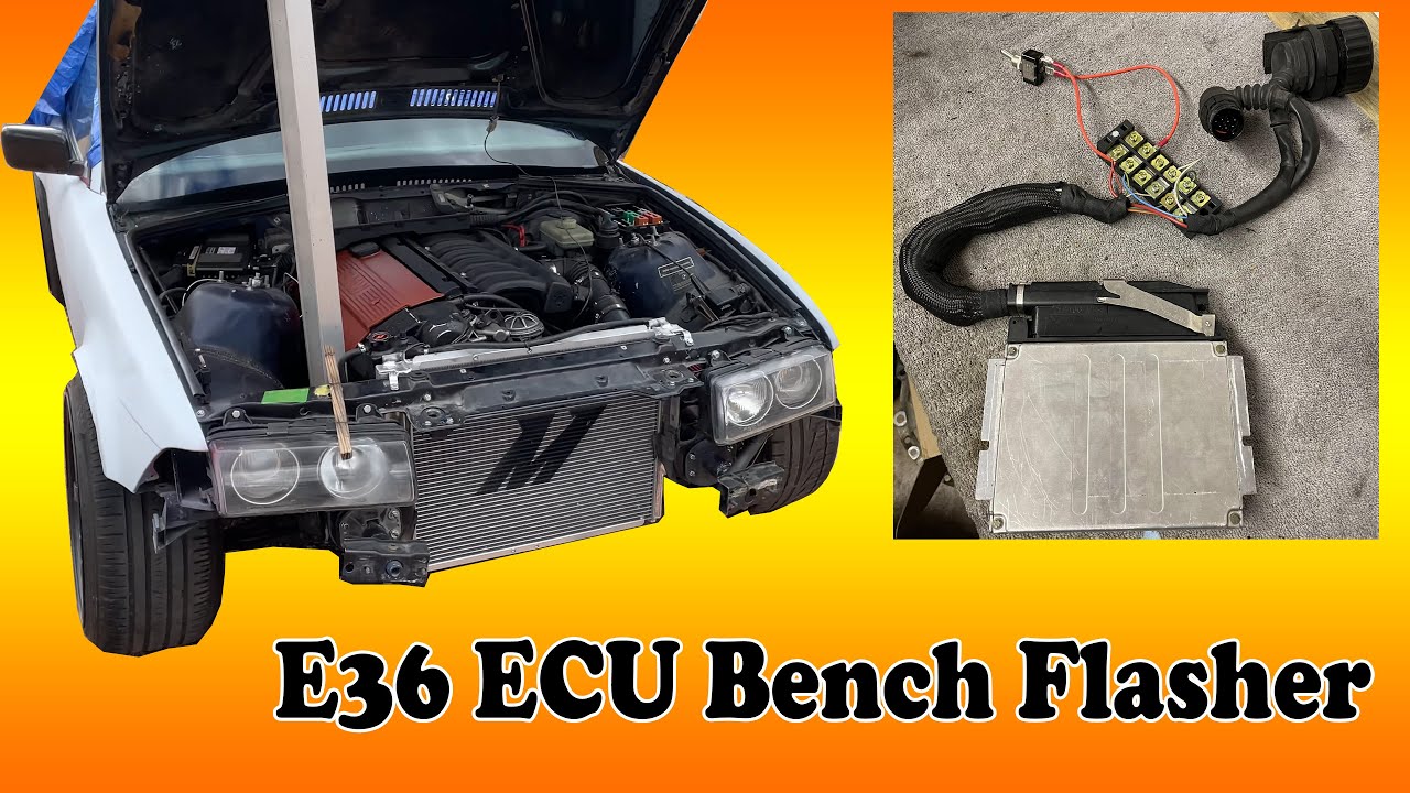 I Made An E36 ECU Bench Rig To Troubleshoot A Customer's E36!