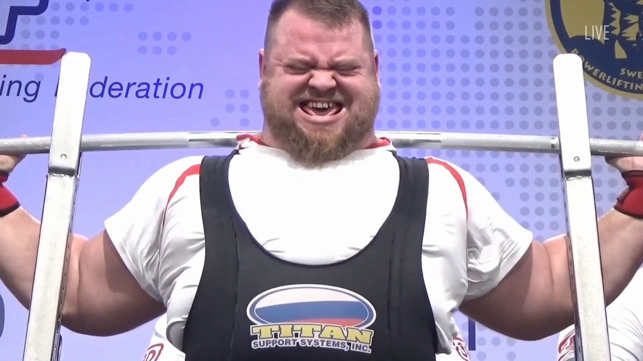 Андрей Коновалов Andrey Konovalov все подходы ЧМ IPF 2018