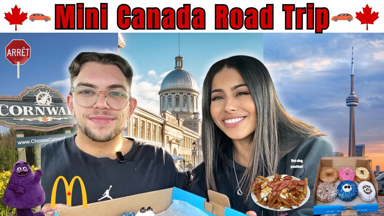 Mini Canadian Road-Trip Food Tour! Ontario to Quebec, Montreal's Best Eats, AND MORE!