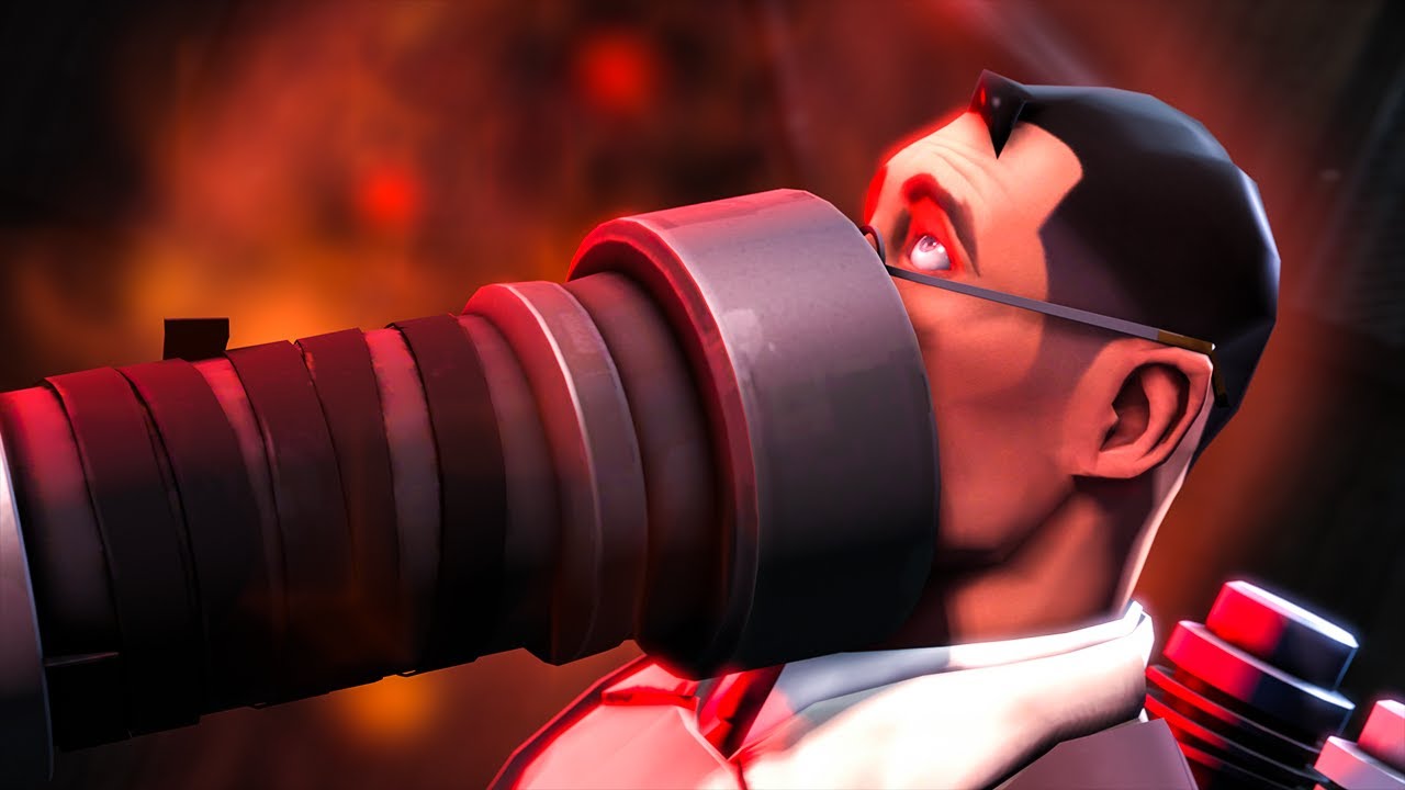 bój medyk granie TF2 (b)