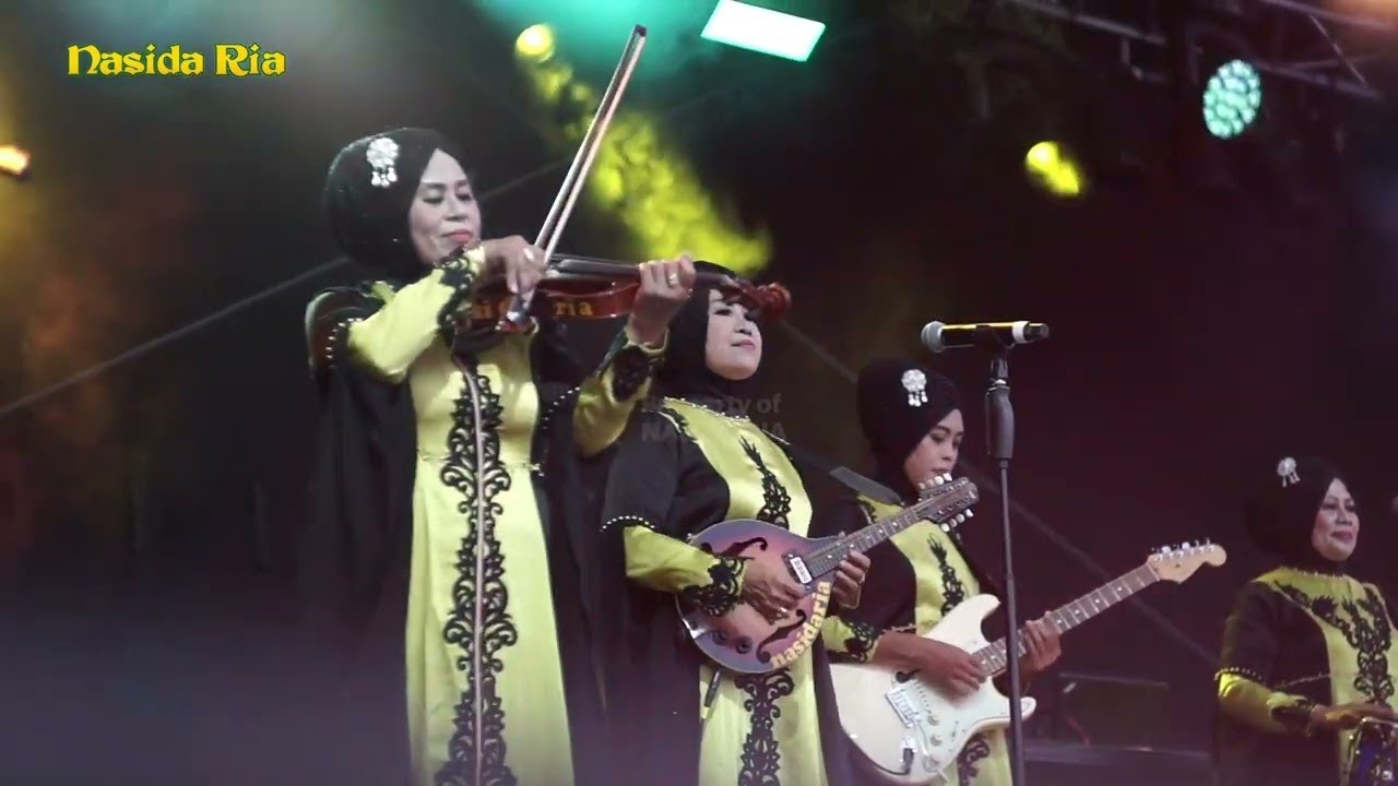 MASYAALLAH.. LAGU BOM NUKLIR IKUT MENGGEMA DI JERMAN I NASIDA RIA VOC MAKHI LIVE #nasidaria #jerman