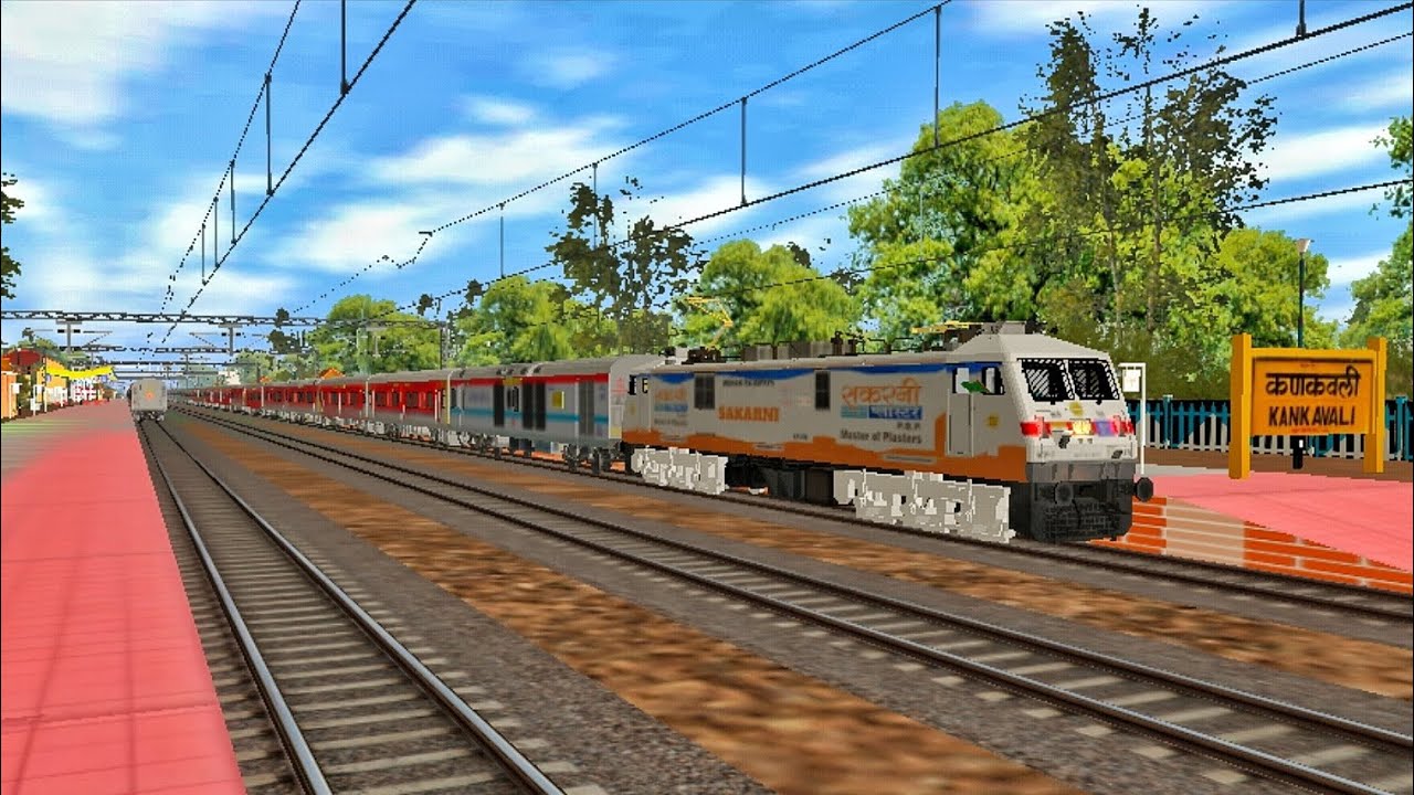 11099 Madgaon Express | Ratnagiri To Sawantwadi Route | Trainz Simulator android 