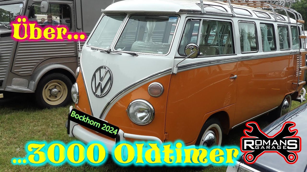 Mehr als 3000 Oldtimer auf einem Treffen : Mein Rundgang auf dem Bockhorner Oldtimermarkt 2024