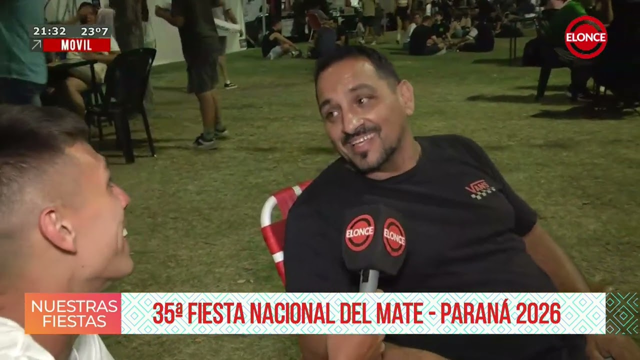 2da noche 35ª Fiesta Nacional del Mate Paraná 2026 - Recorremos el paseo gastronómico