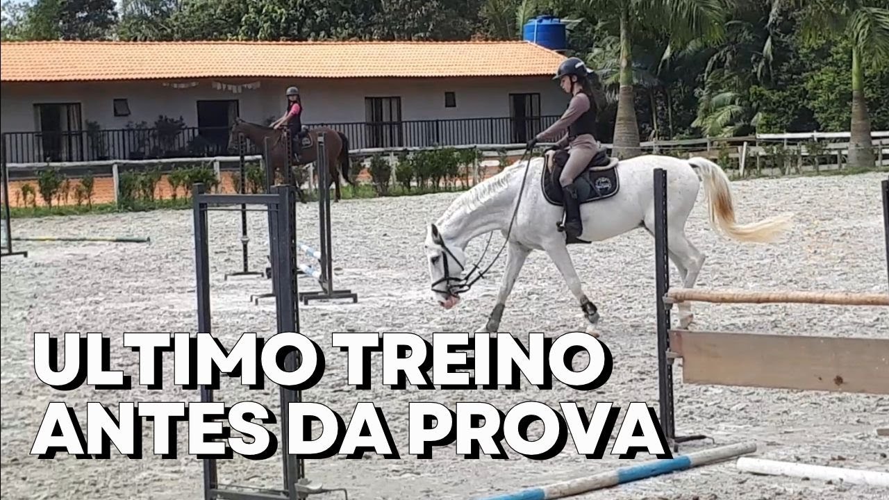 [VOICEOVER] ÚLTIMO TREINO ANTES DA PROVA - Treino de Hipismo