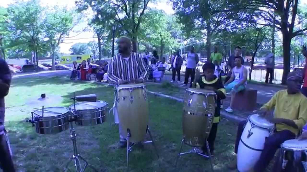 RED HOOK PARK DRUMMING SHAVUOT 2015 PART #1