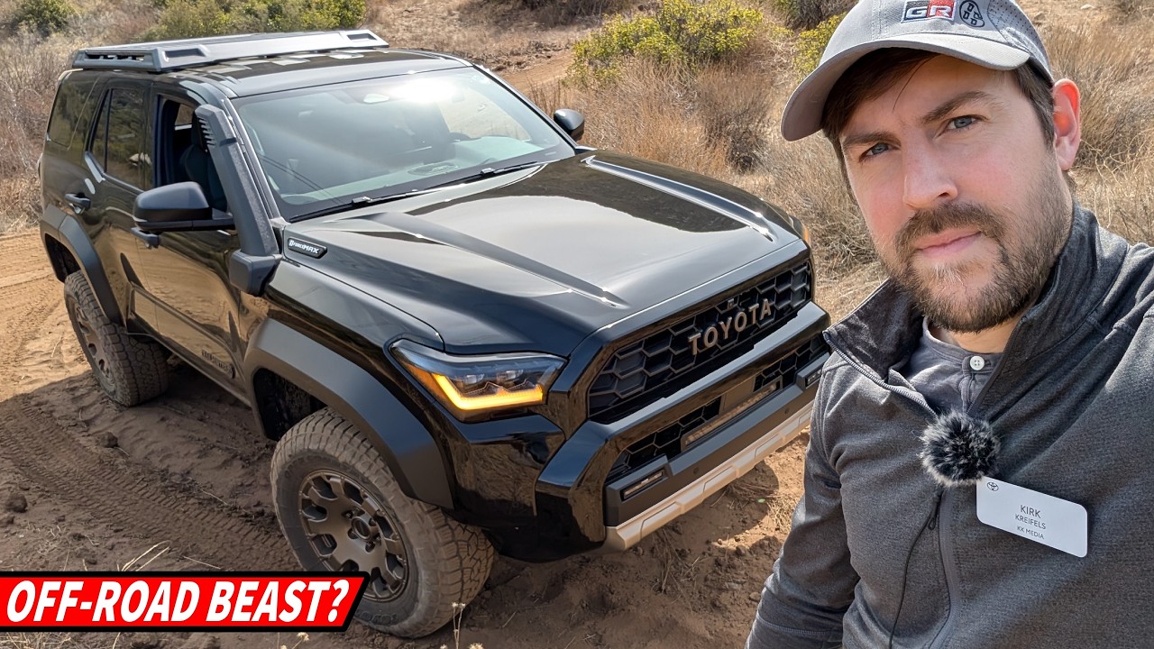 How GOOD is the 2025 Toyota 4Runner off road? Trailhunter, TRD PRO, TRD OR tested